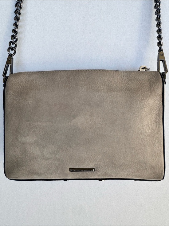 Rebecca Minkoff Handbags - Rebecca Minkoff Taupe Leather Crossbody with Gold Hardware